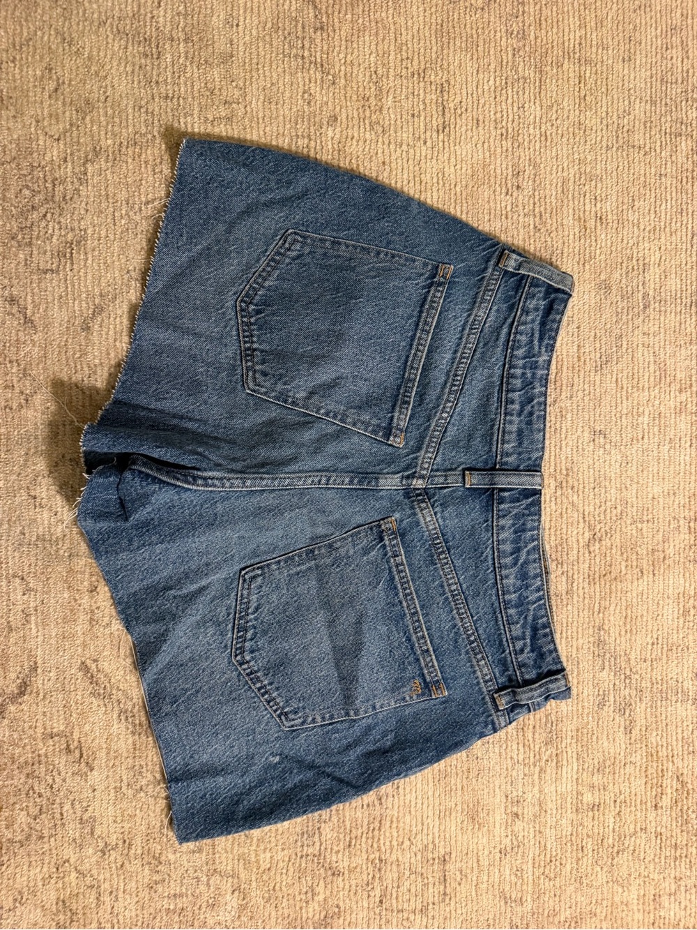 Madewell Blue Denim 'The Perfect Jean Short' - Picture 3 of 4
